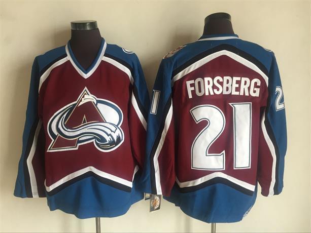 Colorado Avalanche Colorado Avalanche Style 18 Hockey Jersey hockey jersey product view 1
