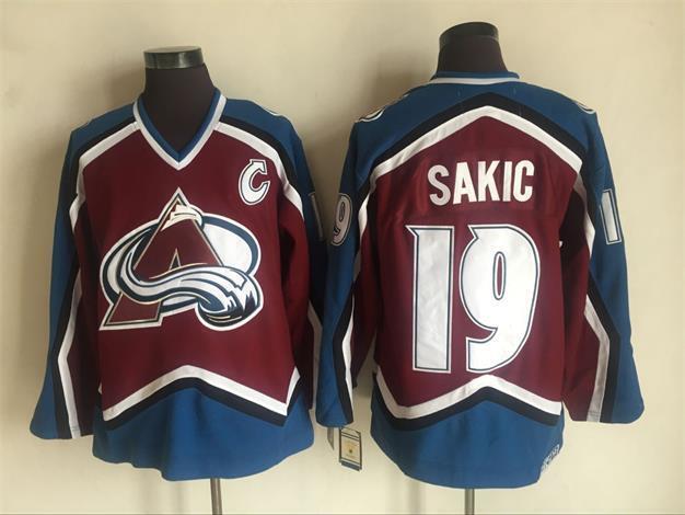 Colorado Avalanche Colorado Avalanche Style 19 Hockey Jersey hockey jersey product view 1