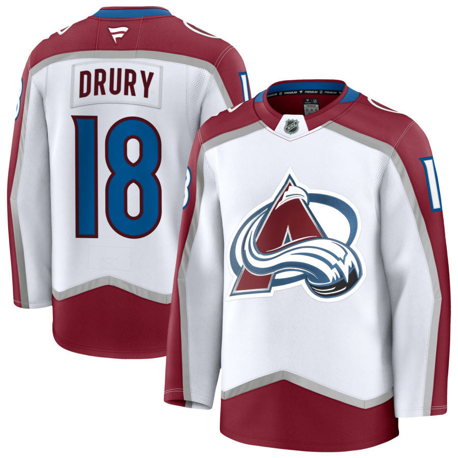 Colorado Avalanche #18 Jack Drury Style 2 Hockey Jersey hockey jersey product view 1
