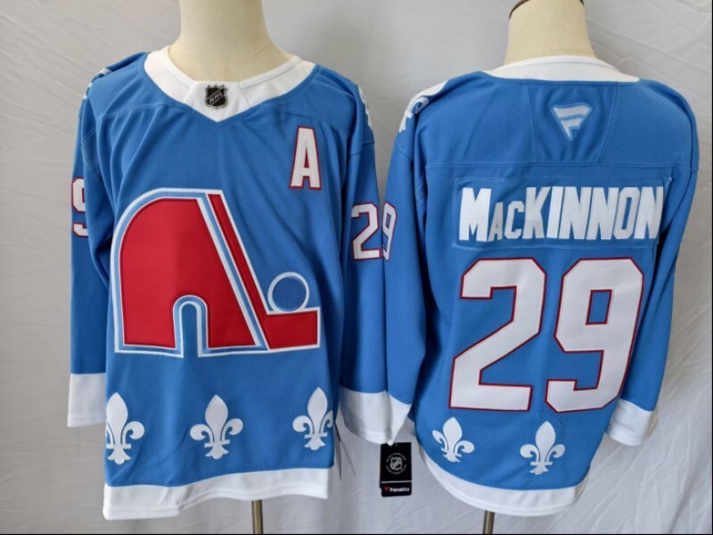 Colorado Avalanche #29 Nathan MacKinnon Style 1 Hockey Jersey hockey jersey product view 1