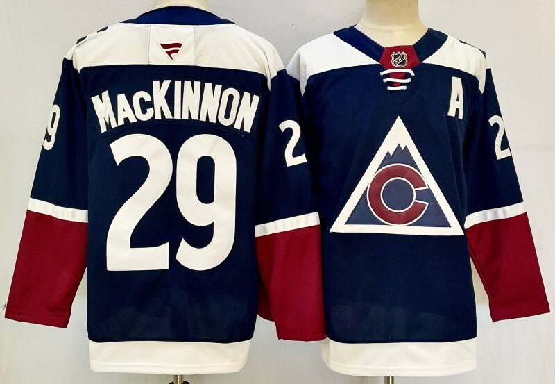 Colorado Avalanche #29 Nathan MacKinnon Style 4 Hockey Jersey hockey jersey product view 1