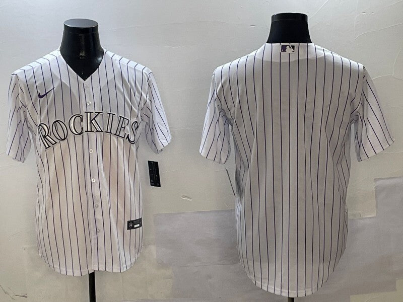Colorado Rockies Nokia Fashion Style 4 Baseball Jersey baseball jersey product view 1
