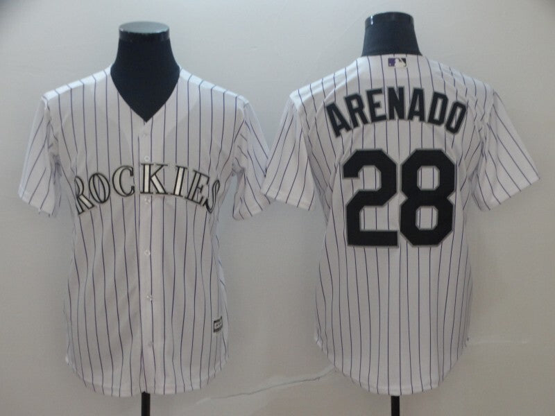 Colorado Rockies #28 Nolan Arenado Fan Edition 069 Baseball Jersey baseball jersey product view 1