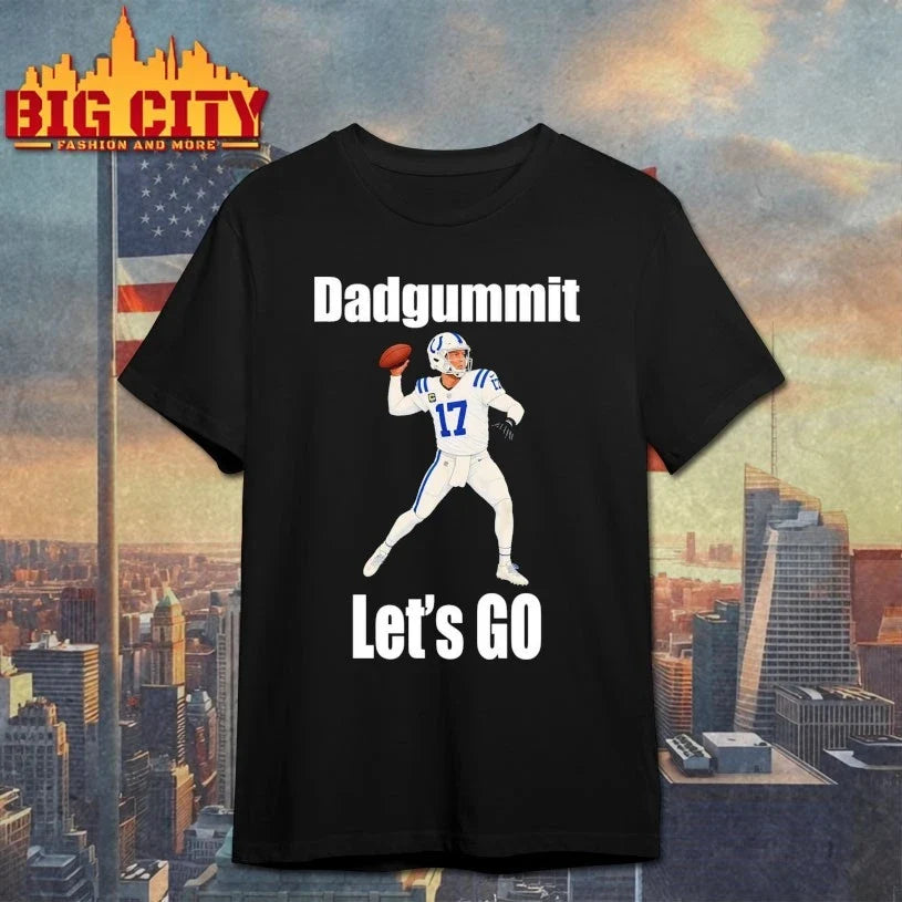 Colts Philip Rivers Dadgummit Let’s Go shirt Unisex T-shirt, Sweatshirt, Hoodie, Long Sleeve Tee - T-Shirt, Sweatshirt, Hoodie