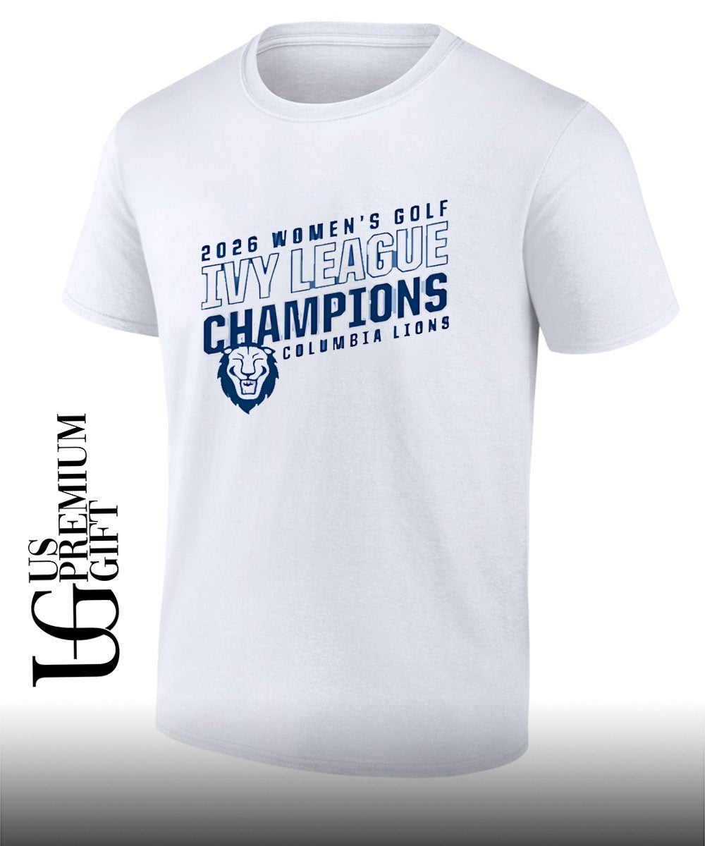 Columbia Lions 2026 Ivy League Womens Golf Championship shirt Unisex T-shirt, Sweatshirt, Hoodie, Long Sleeve Tee - T-Shirt, Sweatshirt, Hoodie