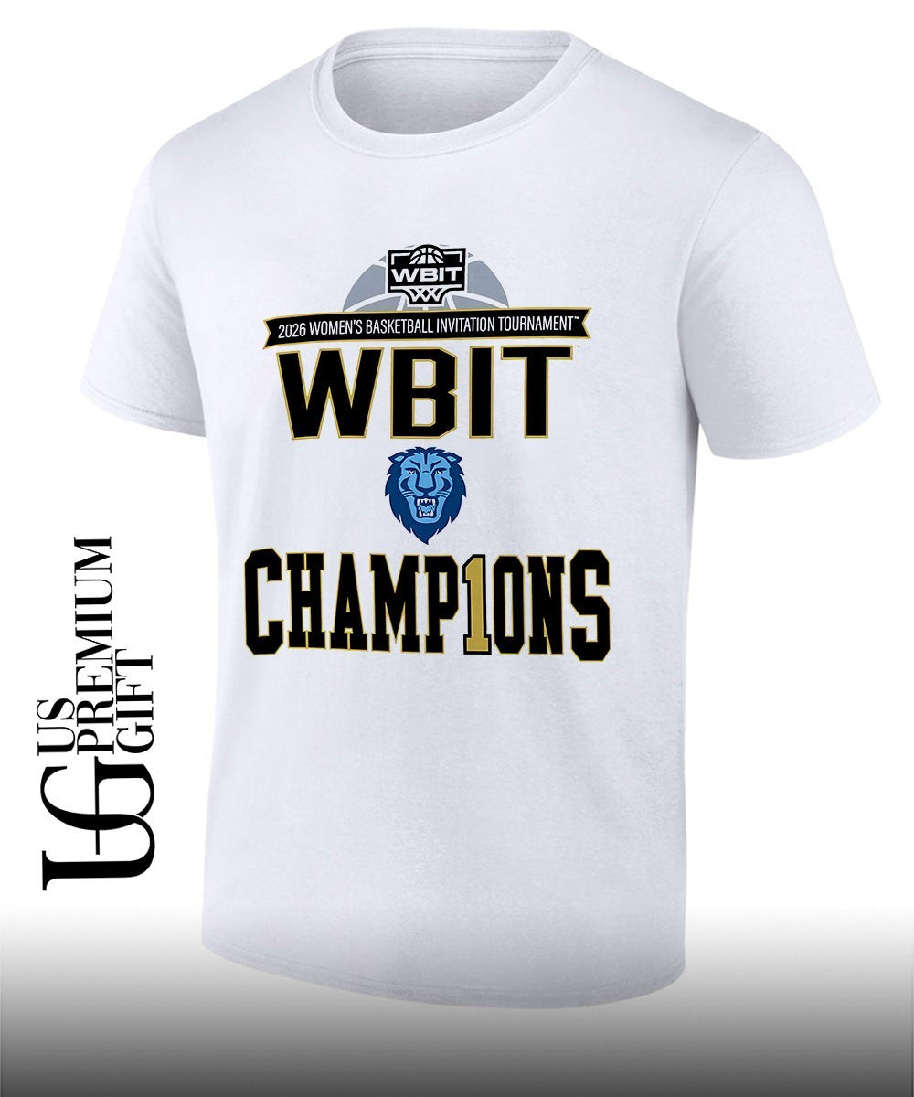 Columbia Lions Womens basketball DI Invitation Tournament WBIT Champions shirt Unisex T-shirt, Sweatshirt, Hoodie, Long Sleeve Tee - T-Shirt, Sweatshirt, Hoodie