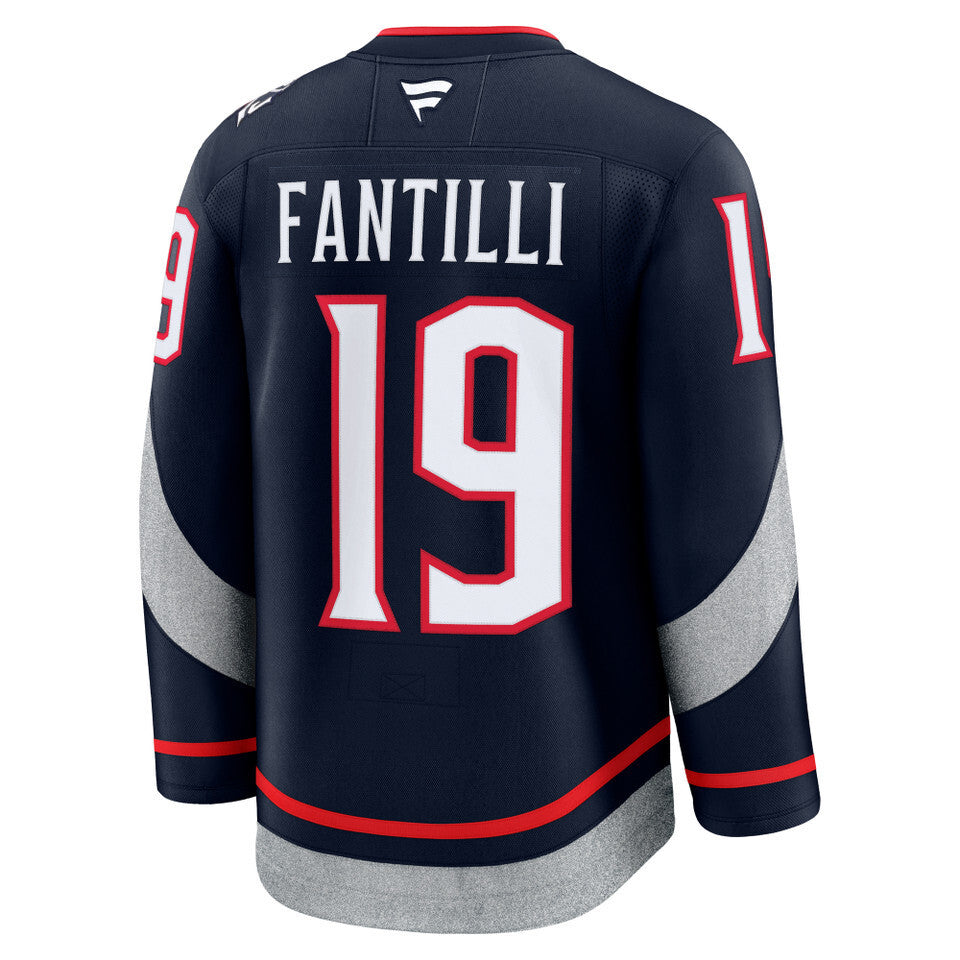 Columbus Blue Jackets #19 Adam Fantilli 2025 Stadium Series Style 1 Hockey Jersey hockey jersey product view 1
