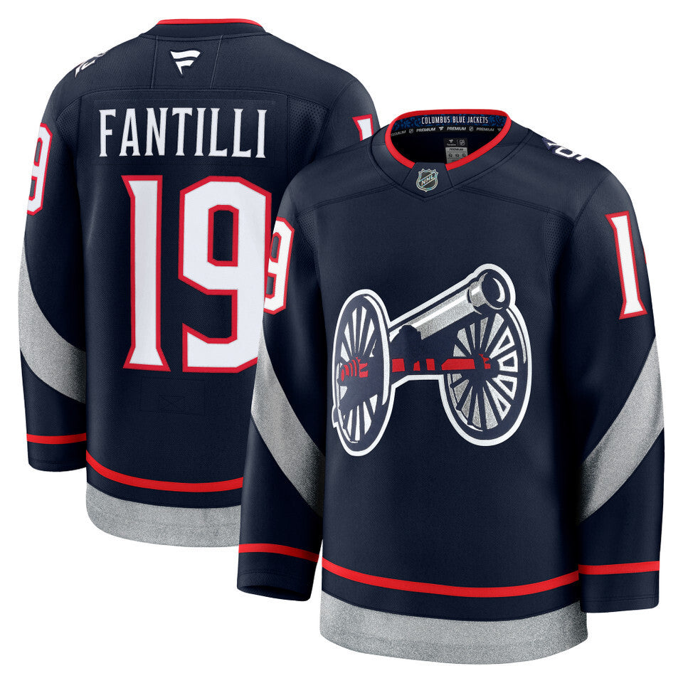 Columbus Blue Jackets #19 Adam Fantilli 2025 Stadium Series Style 2 Hockey Jersey hockey jersey product view 1
