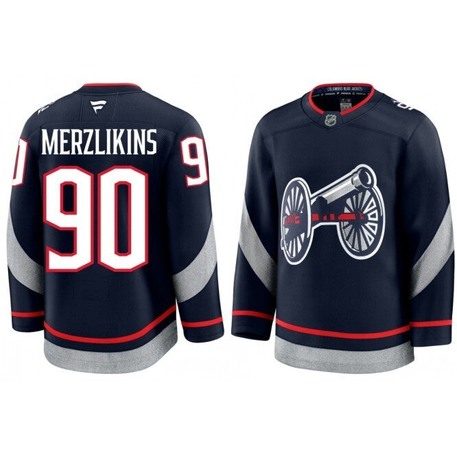 Columbus Blue Jackets #90 Elvis Merzlikins 2025 Stadium Series (15)_conew1 Hockey Jersey hockey jersey product view 1