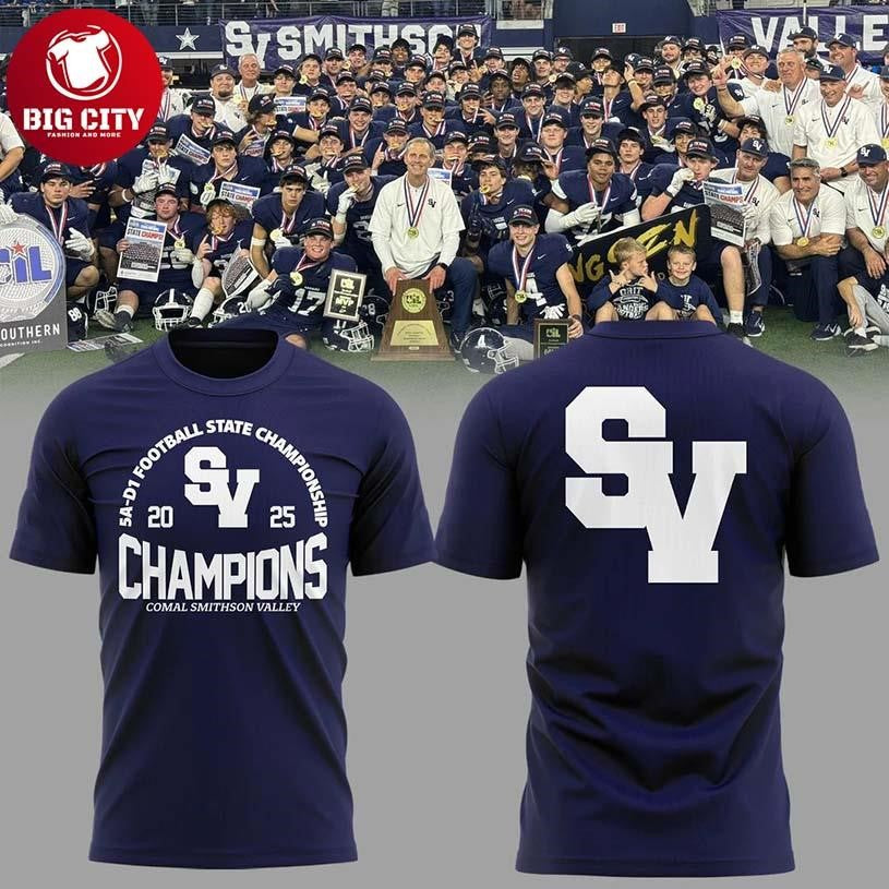 Comal Smithson Valley Champions Two Sided Shirt Unisex T-shirt, Sweatshirt, Hoodie, Long Sleeve Tee - T-Shirt, Sweatshirt, Hoodie