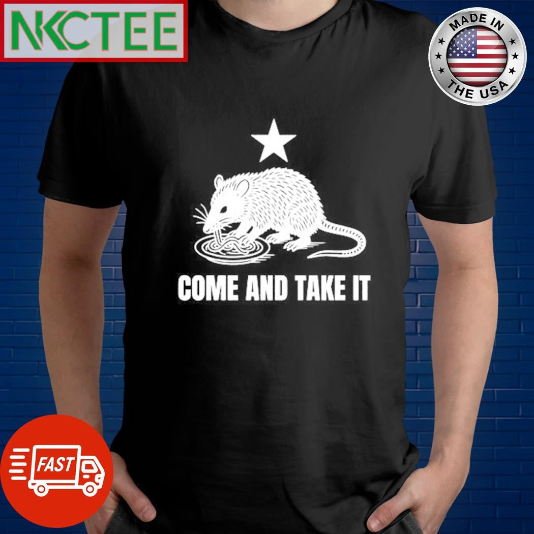 Come and take it mouse shirt Unisex T-shirt, Sweatshirt, Hoodie, Long Sleeve Tee - T-Shirt, Sweatshirt, Hoodie