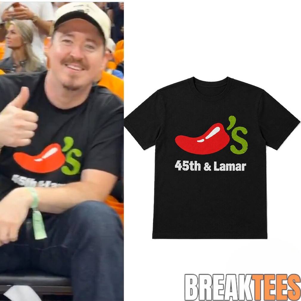 Comedian Shane Gillis Austin Chilis 45th And Lamar Shirt Knicks-Spurs NBA Finals Game 1 Shirt - T-Shirt, Sweatshirt, Hoodie