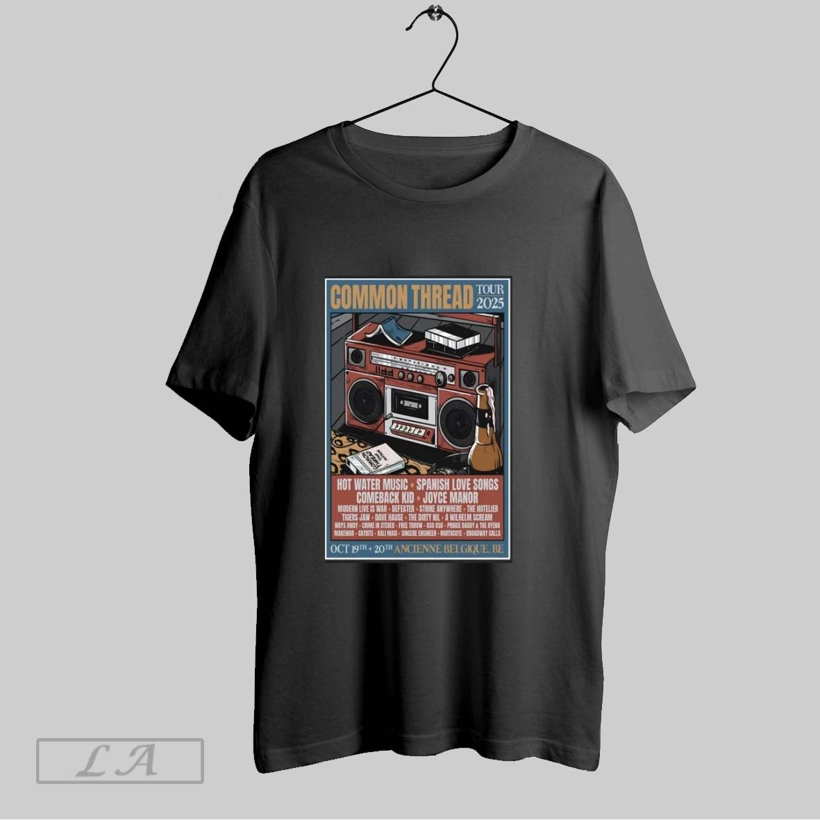 Common Thread Tour 2025 October 19 20 Ancienne Belgique Be Poster Unisex T-shirt, Sweatshirt, Hoodie, Long Sleeve Tee - T-Shirt, Sweatshirt, Hoodie