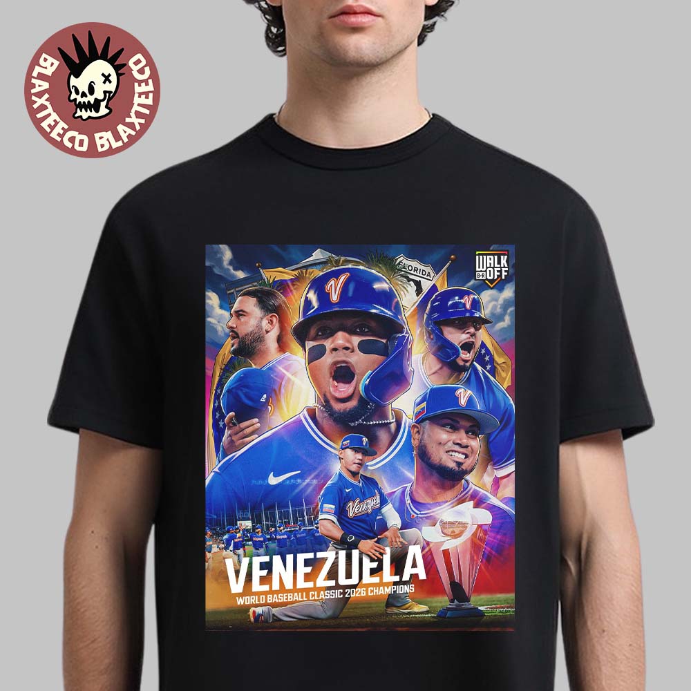 Congrats Team Venezuela Defeat Team USA To Become World Baseball Classic 2026 Champions First Time Ever T-Shirt - T-Shirt, Sweatshirt, Hoodie