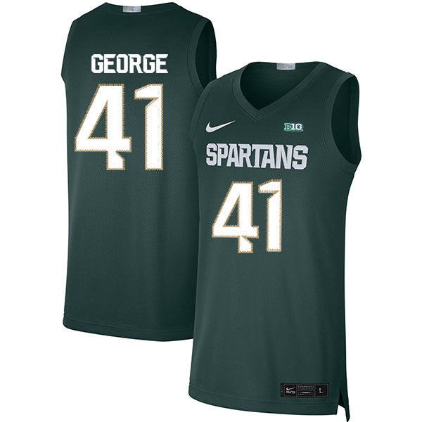 Conner George 41 Green College Football Jersey football jersey product view 1
