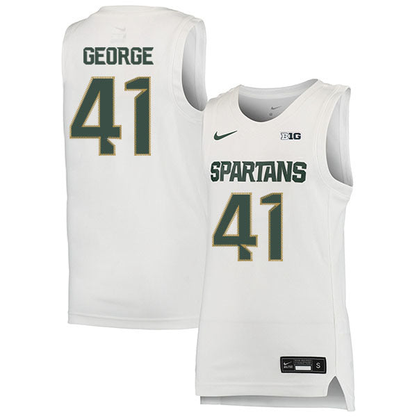 Conner George 41 White College Football Jersey football jersey product view 1
