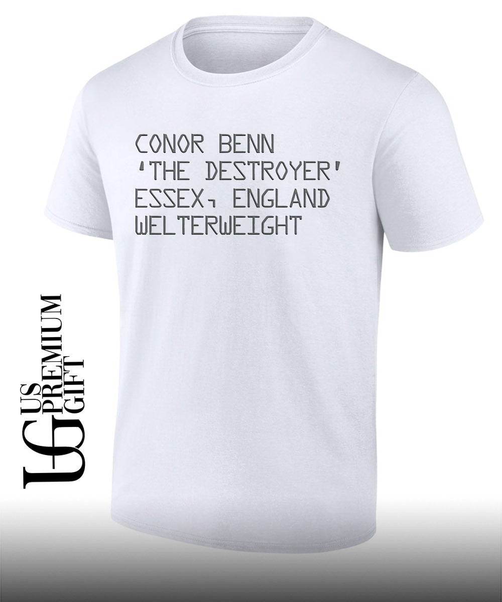 Conor Benn the destroyer essex England Welterweight shirt Unisex T-shirt, Sweatshirt, Hoodie, Long Sleeve Tee - T-Shirt, Sweatshirt, Hoodie