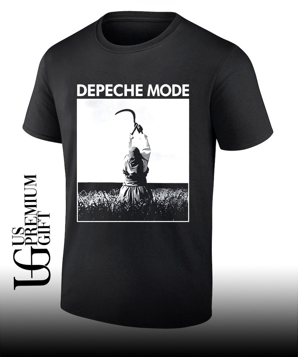 Construction Time Again album worker with a sickle Depeche Mode Depeche Mode shirt Unisex T-shirt, Sweatshirt, Hoodie, Long Sleeve Tee - T-Shirt, Sweatshirt, Hoodie