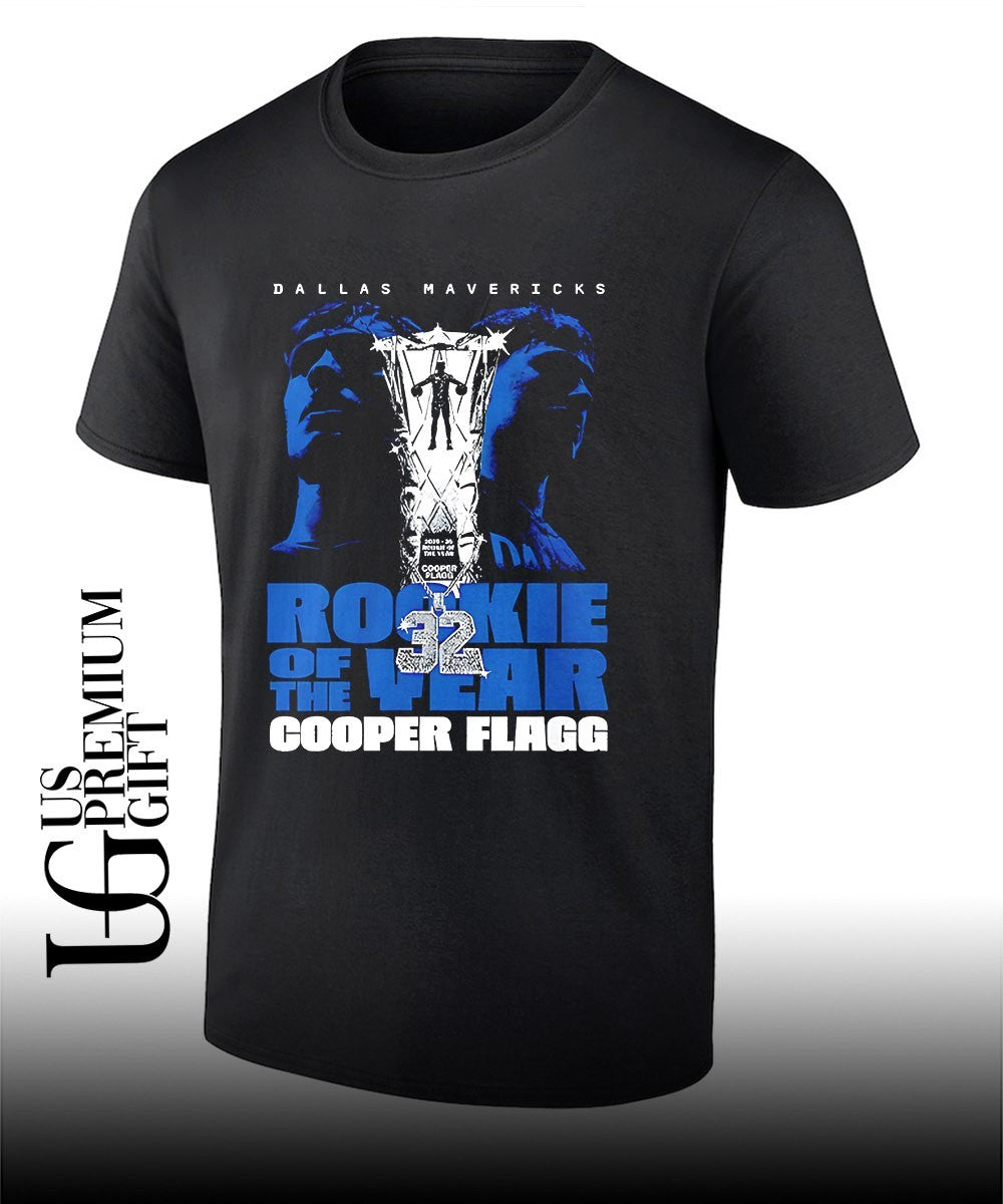 Cooper Flagg 2026 ROTY Accolades F&B Dallas Mavericks Basketball shirt Unisex T-shirt, Sweatshirt, Hoodie, Long Sleeve Tee - T-Shirt, Sweatshirt, Hoodie