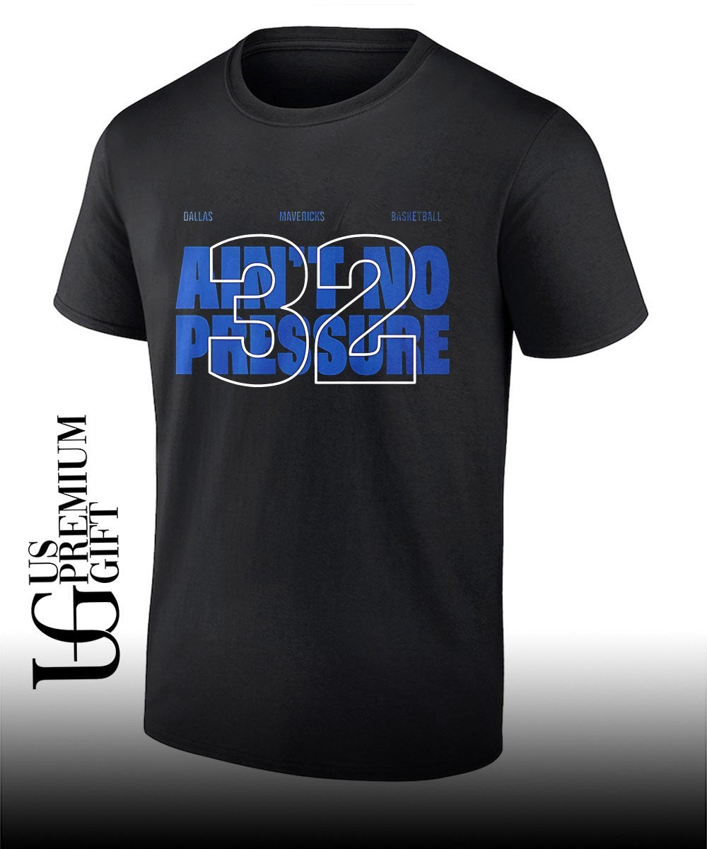 Cooper Flagg Aint No Pressure 32 shirt Unisex T-shirt, Sweatshirt, Hoodie, Long Sleeve Tee - T-Shirt, Sweatshirt, Hoodie