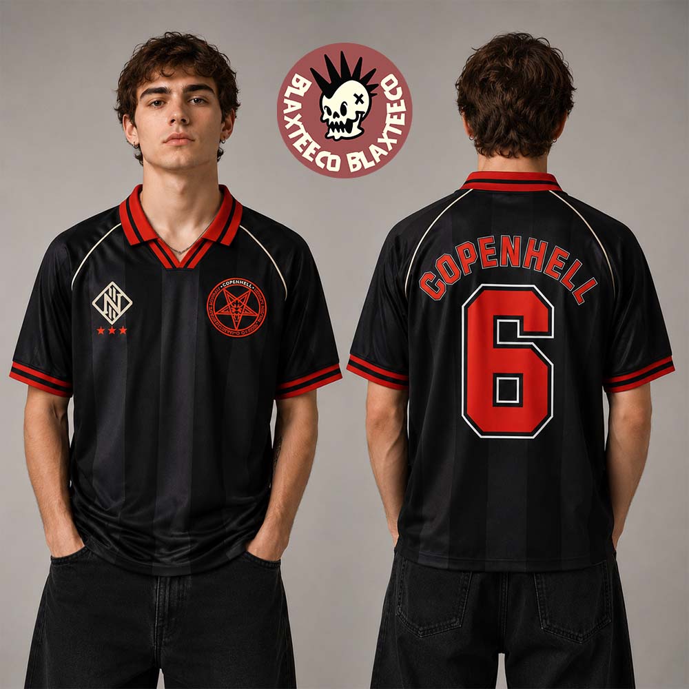 Copenhell Festival 2026 Merch Copenhagen Denmark From 24 To 27 June 2026 No 6 Soccer Jersey - T-Shirt, Sweatshirt, Hoodie