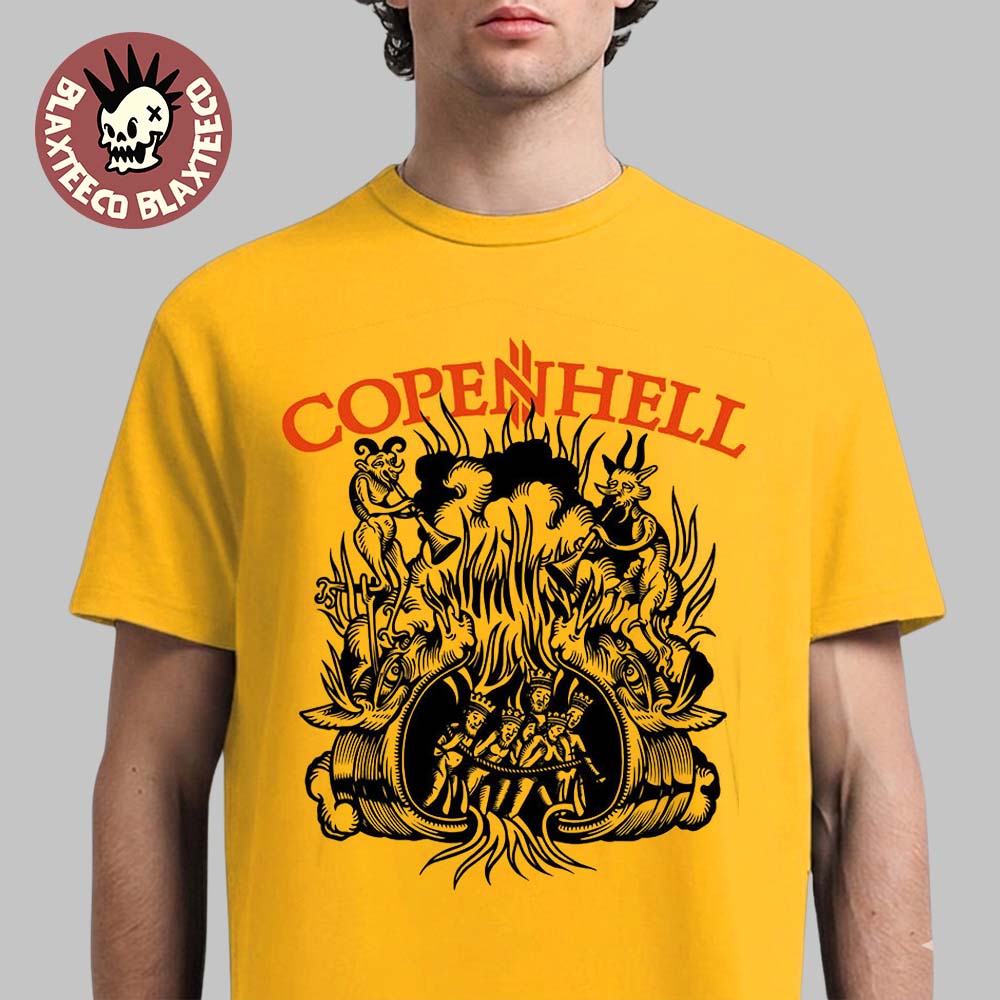 Copenhell Festival 2026 Merch Copenhagen Denmark From 24 To 27 June 2026 Ye Olde Hell T-Shirt - T-Shirt, Sweatshirt, Hoodie