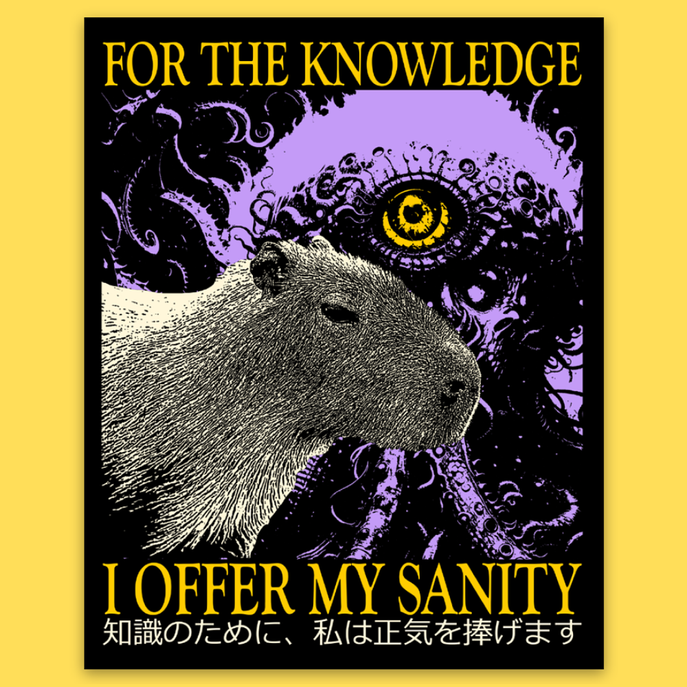 'Offer My Sanity' Sticker Unisex T-shirt, Sweatshirt, Hoodie, Long Sleeve Tee - T-Shirt, Sweatshirt, Hoodie
