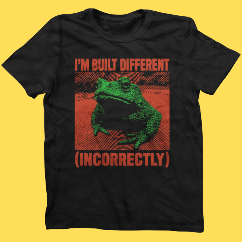 'I'm Built Different' Shirt Unisex T-shirt, Sweatshirt, Hoodie, Long Sleeve Tee - T-Shirt, Sweatshirt, Hoodie
