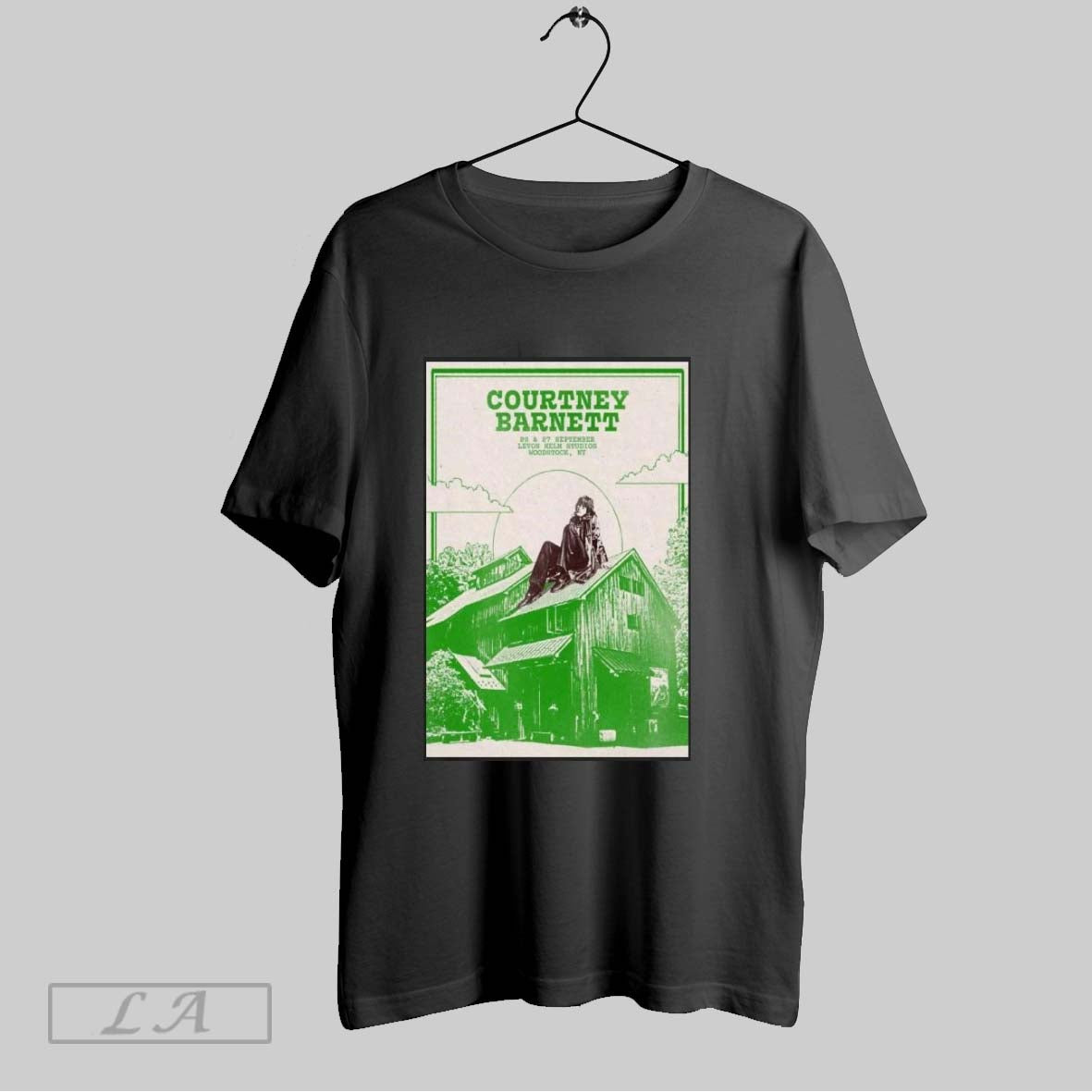 Courtney Barnett Tour Woodstock Ny 26 27 Sep 2025 Unisex T-shirt, Sweatshirt, Hoodie, Long Sleeve Tee - T-Shirt, Sweatshirt, Hoodie