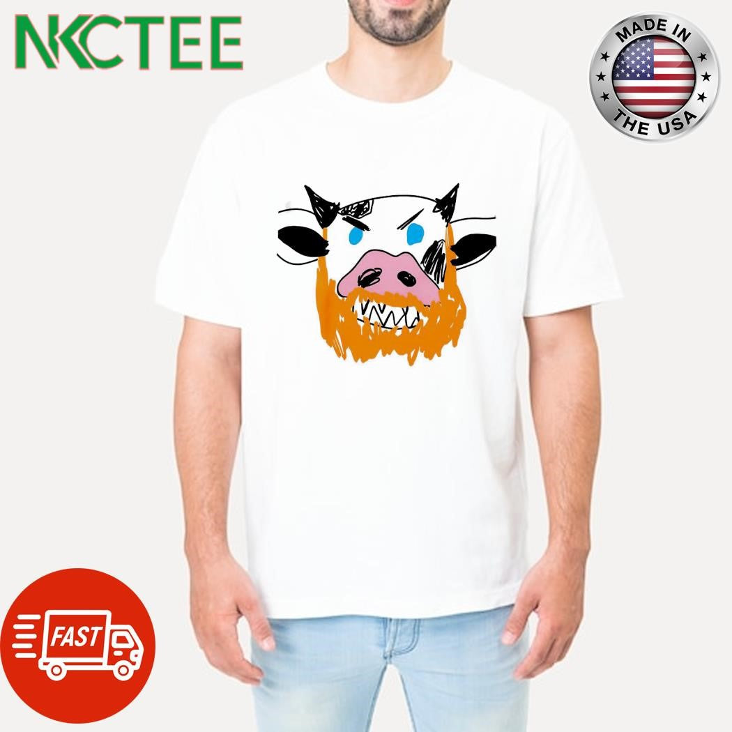 Cow whisker paint shirt Unisex T-shirt, Sweatshirt, Hoodie, Long Sleeve Tee - T-Shirt, Sweatshirt, Hoodie