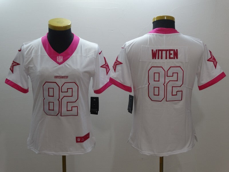 Cowboys Cowboys (Women's) Style 14 Football Jersey football jersey product view 1