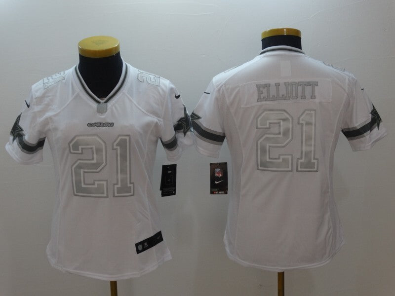 Cowboys Cowboys (Women's) Style 22 Football Jersey football jersey product view 1