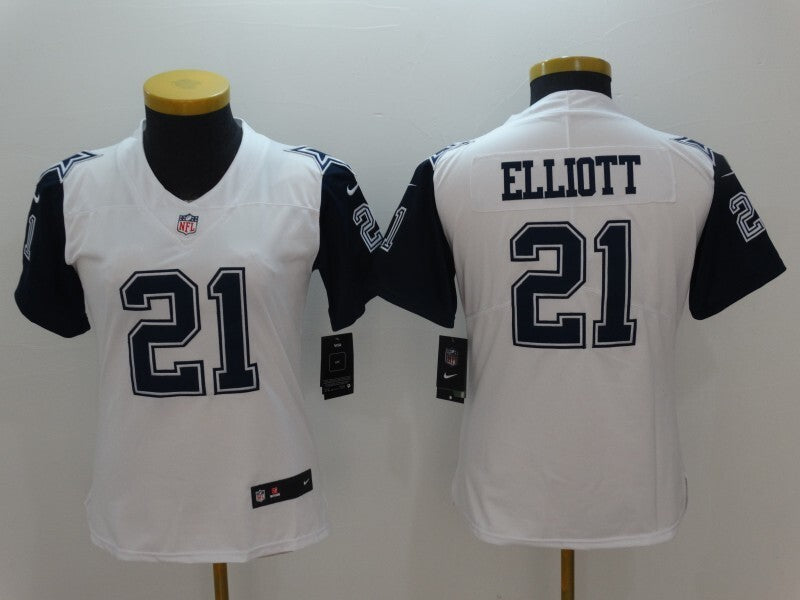 Cowboys Cowboys (Women's) Style 23 Football Jersey football jersey product view 1