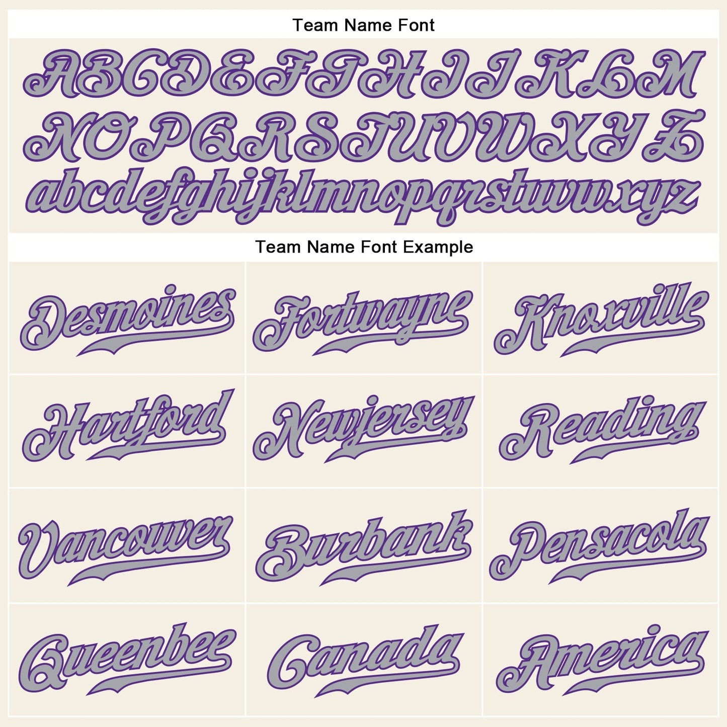 Custom Cream Purple-Gray Authentic Sleeveless Baseball Jersey baseball jersey product view 3
