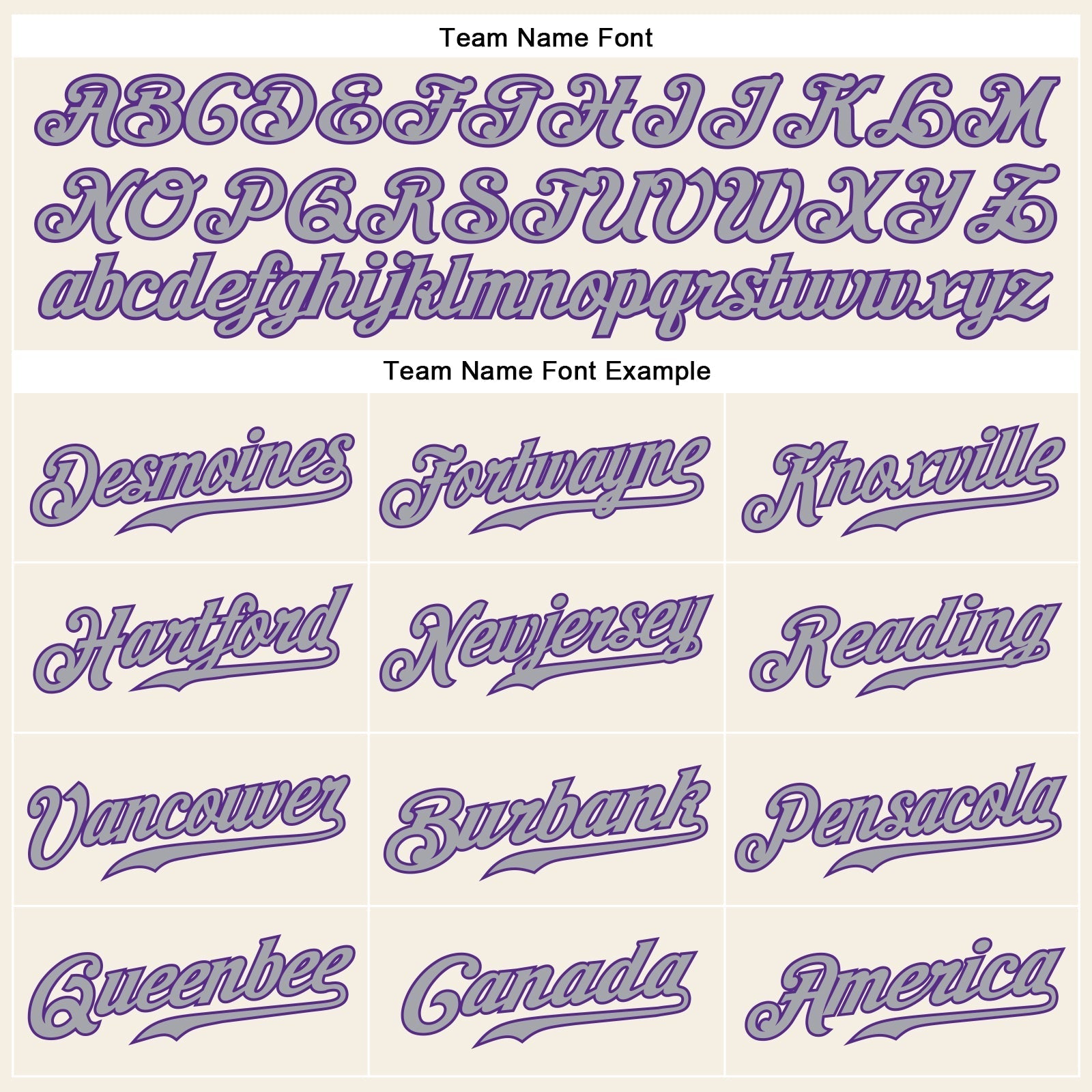 Custom Cream Purple-Gray Authentic Sleeveless Baseball Jersey baseball jersey product view 3