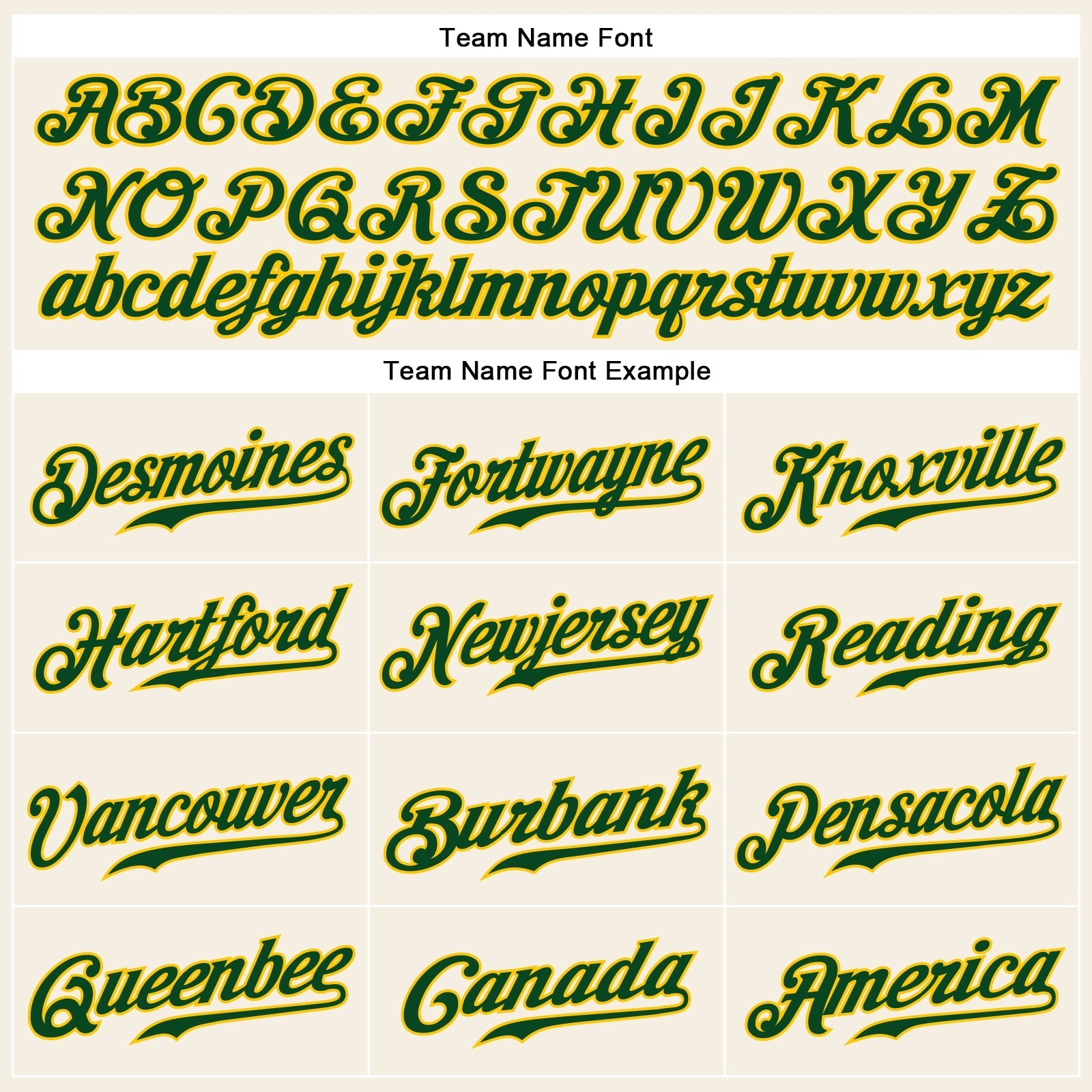 Custom Cream Green-Gold Authentic Sleeveless Baseball Jersey baseball jersey product view 3