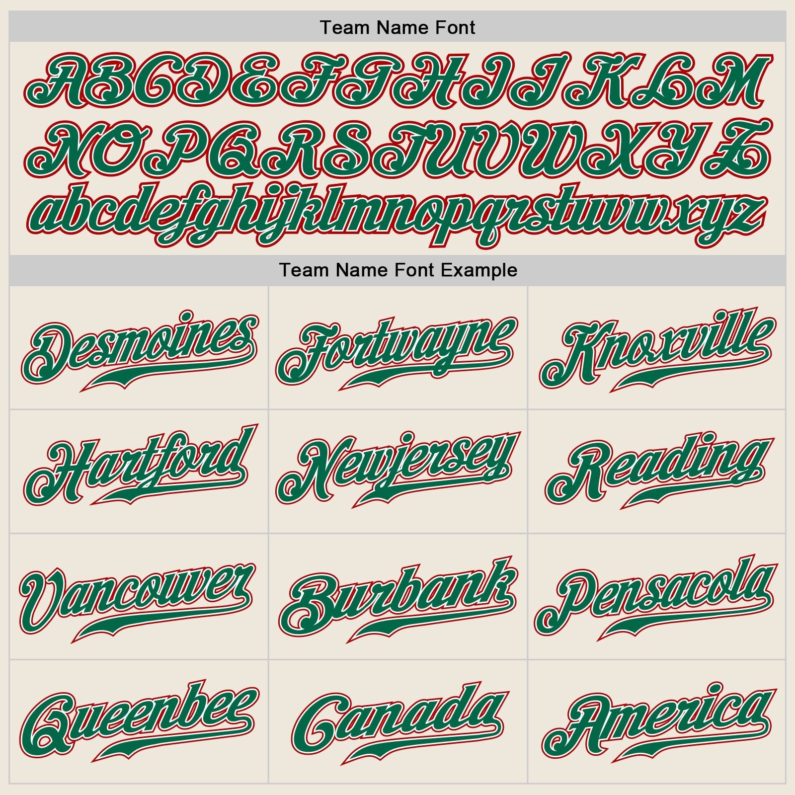 Custom Cream Kelly Green-Red Authentic Baseball Jersey baseball jersey product view 4