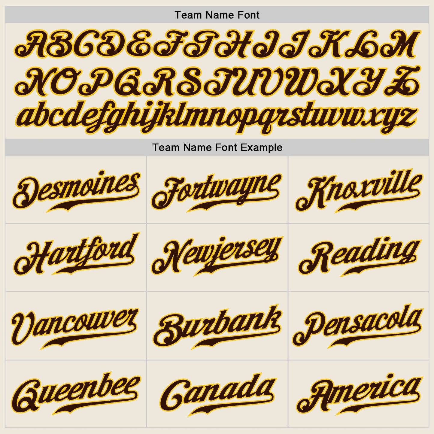 Custom Cream Brown-Gold Authentic Baseball Jersey baseball jersey product view 4