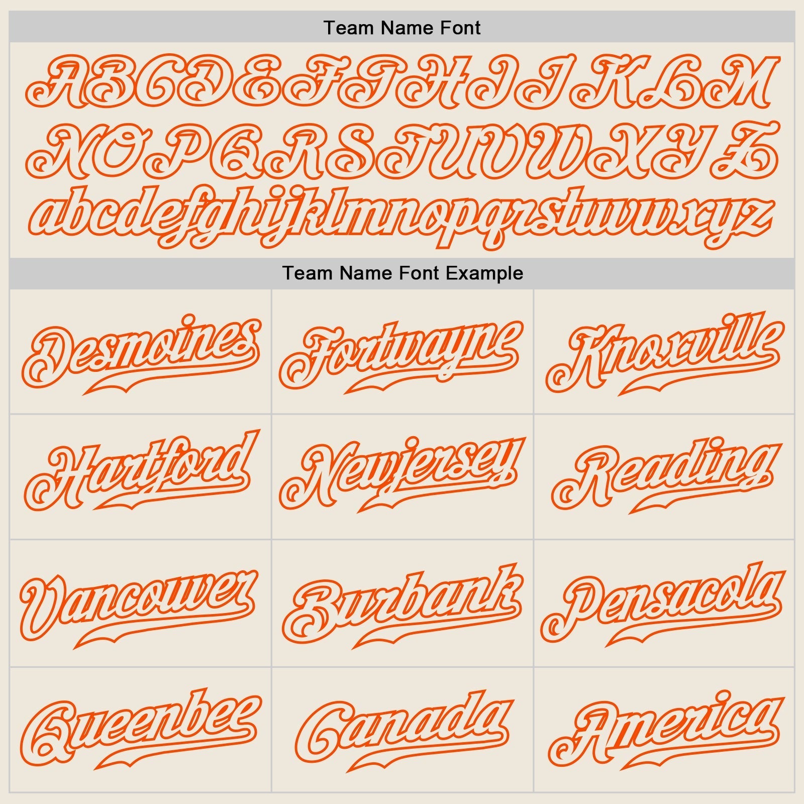 Custom Cream Cream-Orange Authentic Baseball Jersey baseball jersey product view 4