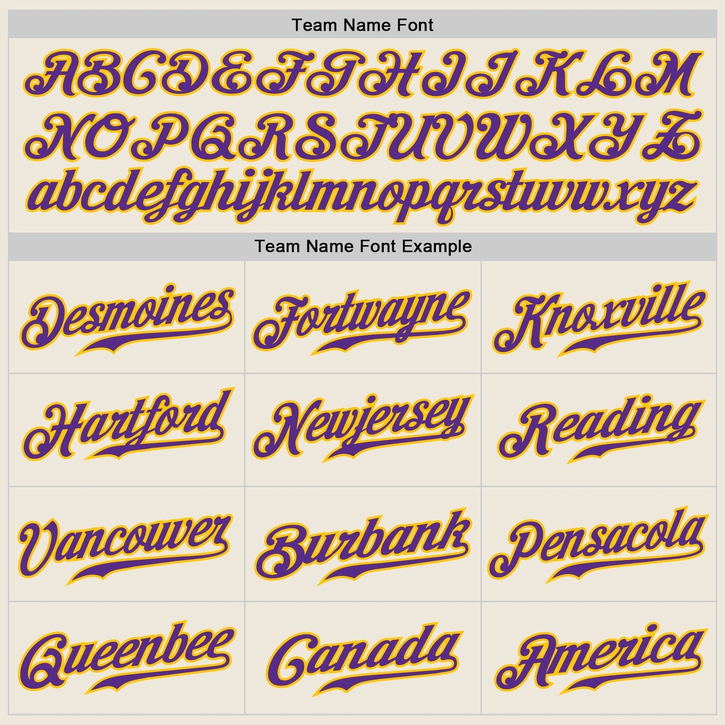 Custom Cream Purple Pinstripe Purple-Gold Authentic Baseball Jersey baseball jersey product view 4