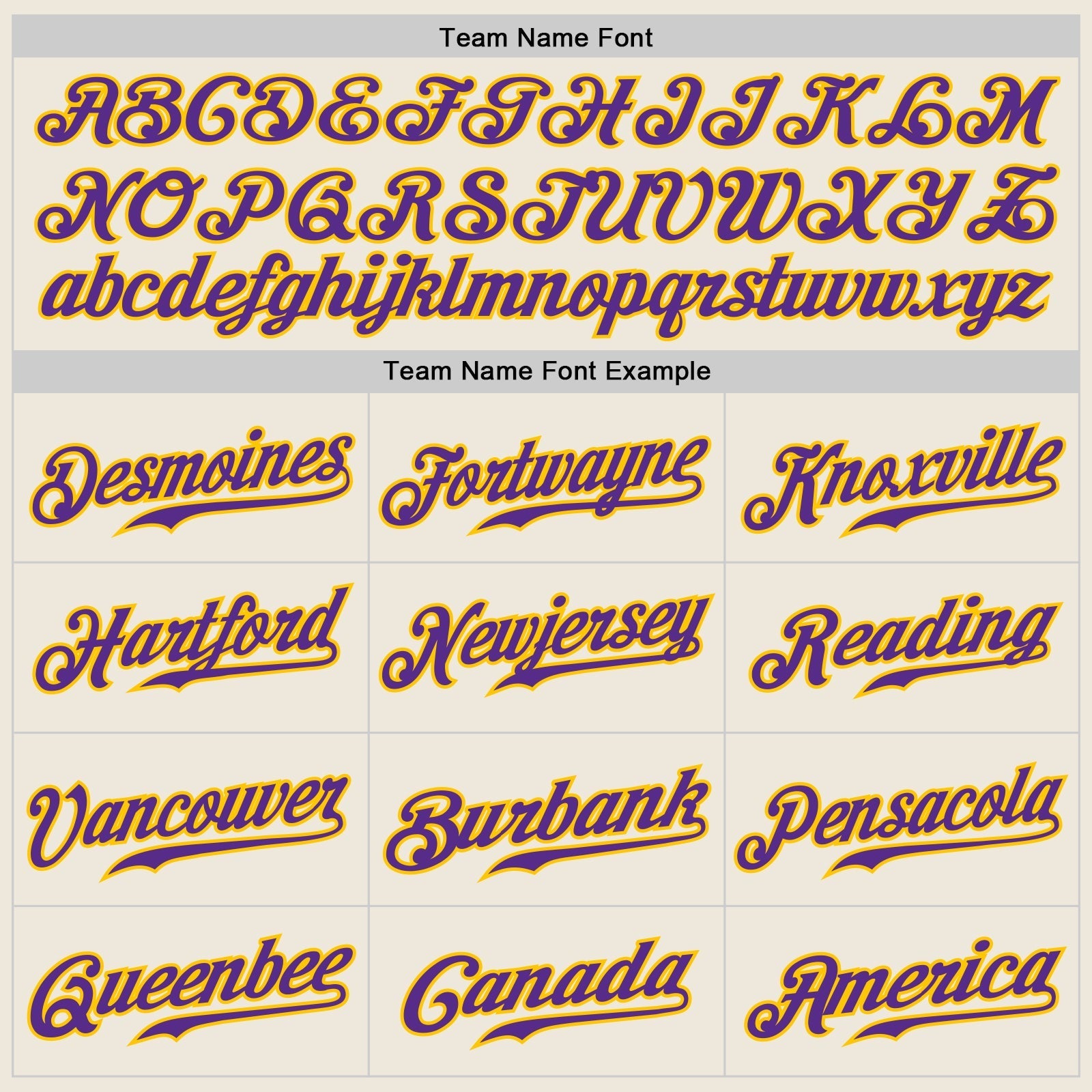 Custom Cream Purple Pinstripe Purple-Gold Authentic Baseball Jersey baseball jersey product view 4