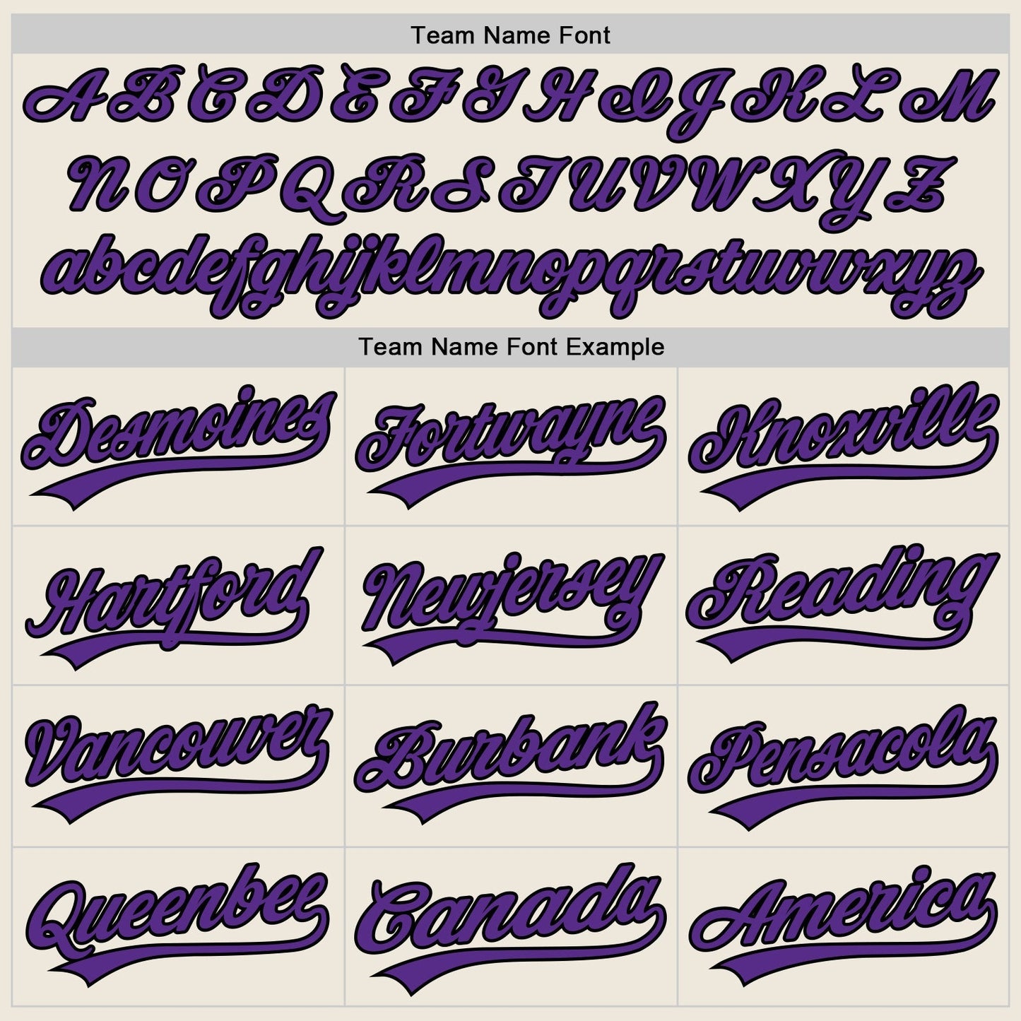 Custom Cream Purple-Black Authentic Baseball Jersey baseball jersey product view 4