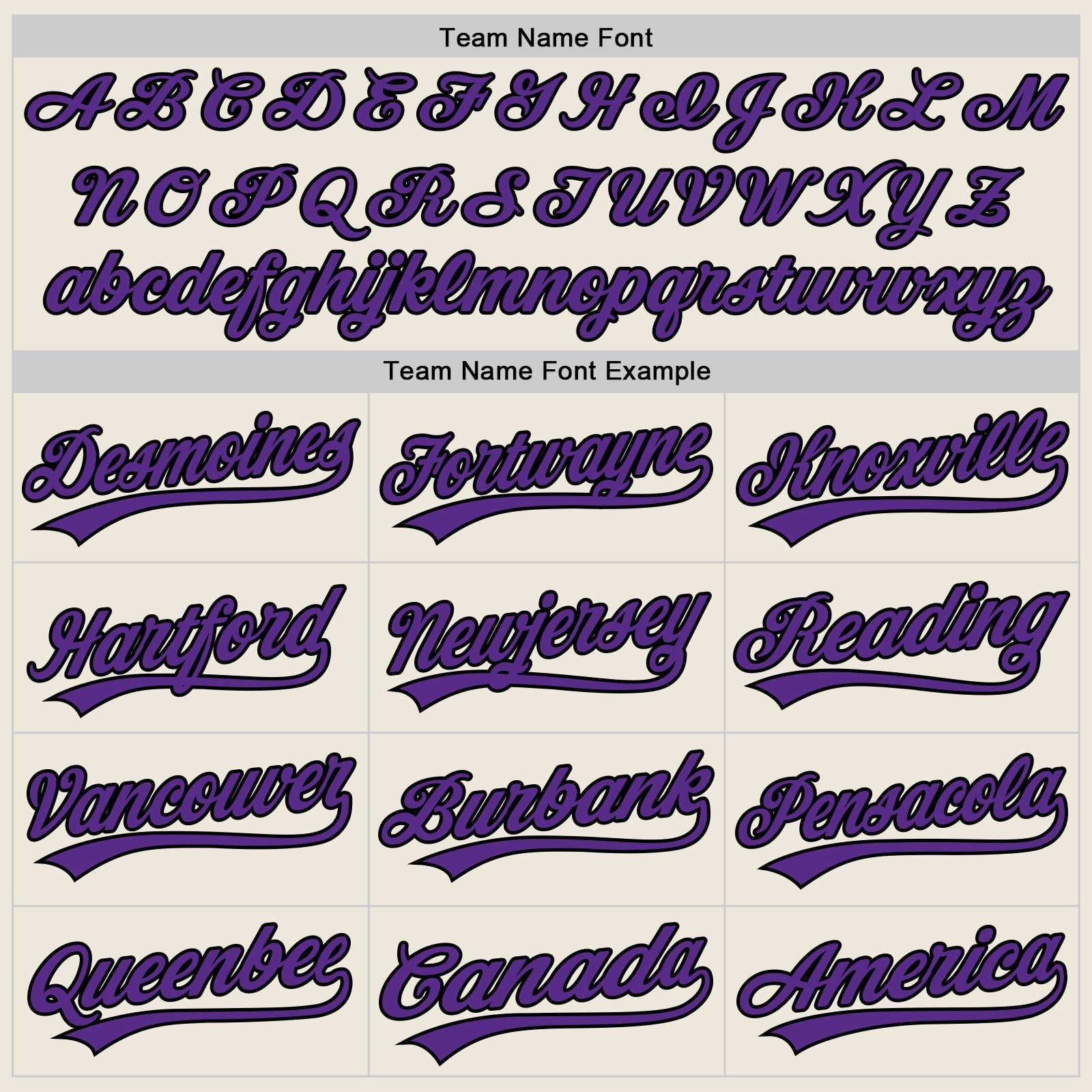Custom Cream Purple-Black Authentic Baseball Jersey baseball jersey product view 4