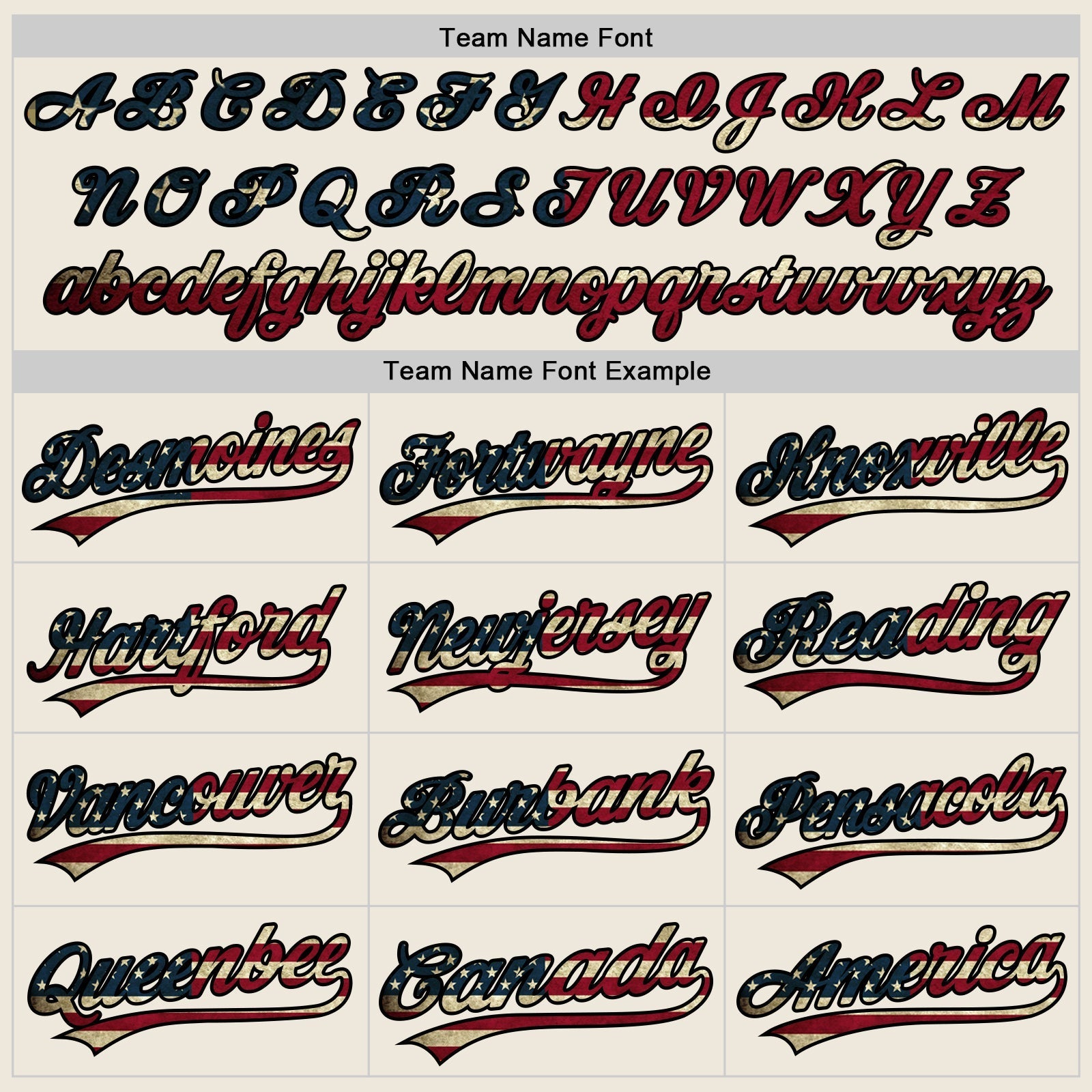 Custom Cream Vintage USA Flag-Black Authentic Baseball Jersey baseball jersey product view 4