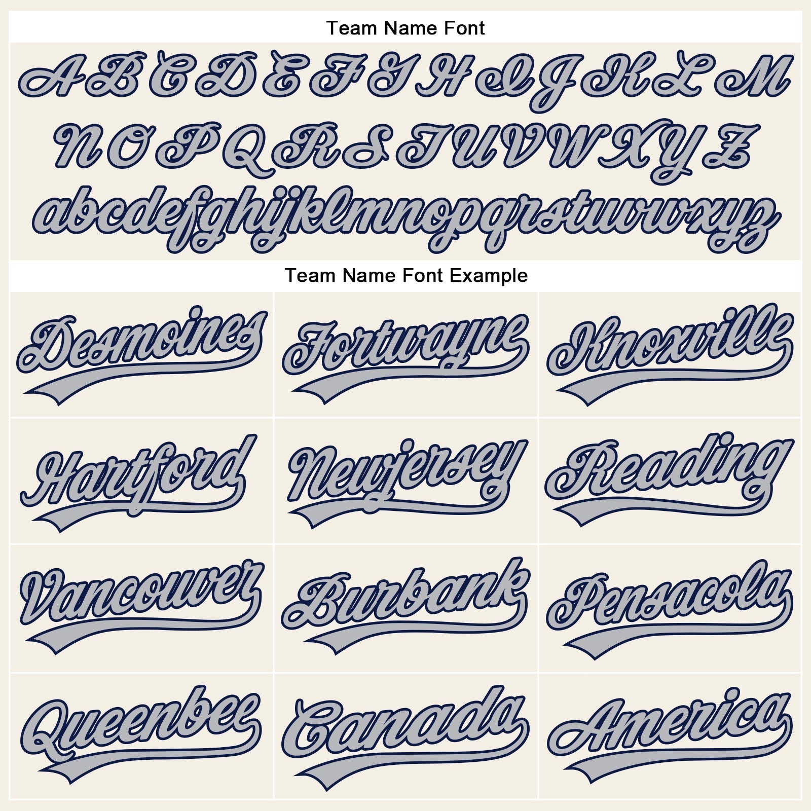 Custom Cream Gray Pinstripe Navy Authentic Baseball Jersey baseball jersey product view 5