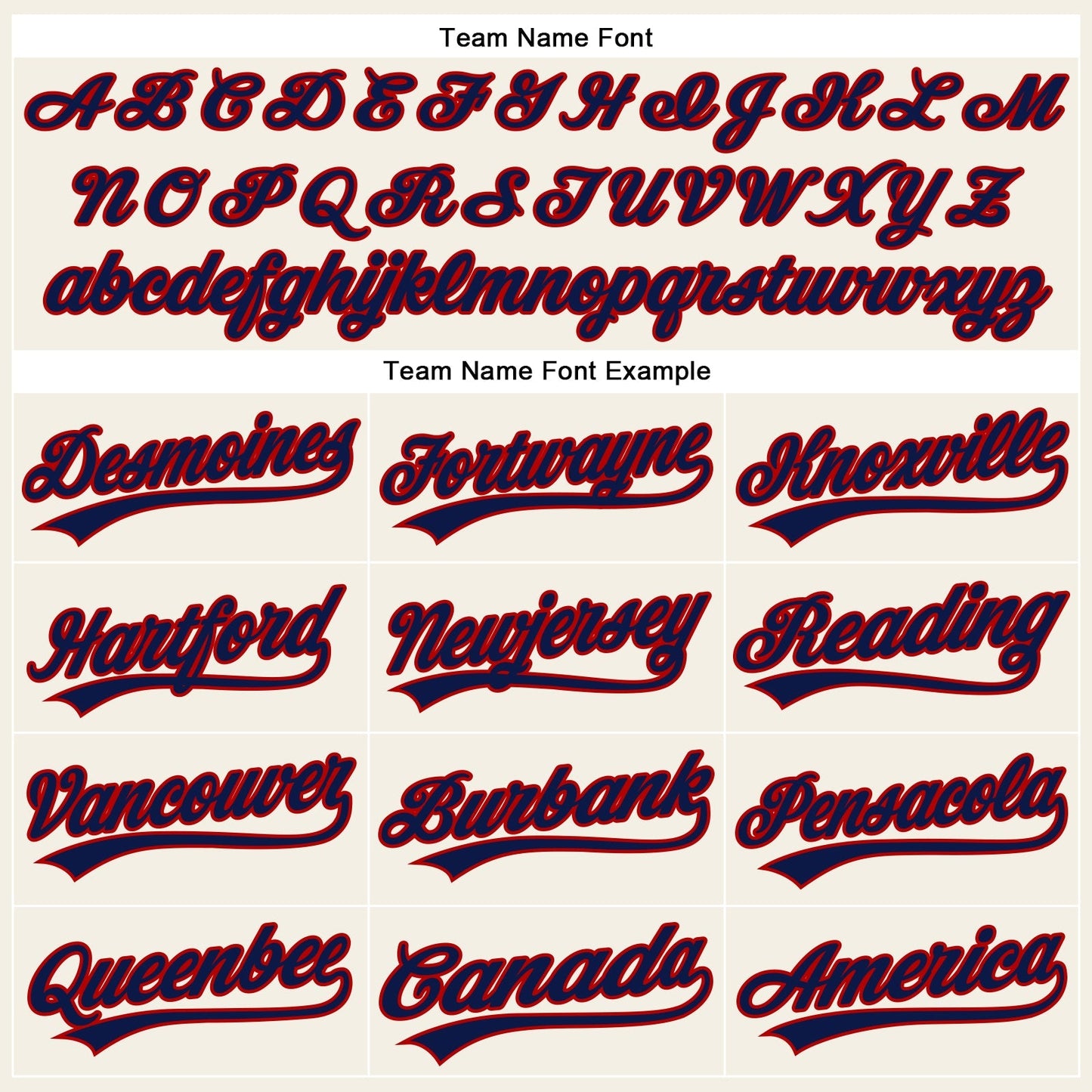 Custom Cream Navy Pinstripe Red Authentic Baseball Jersey baseball jersey product view 4