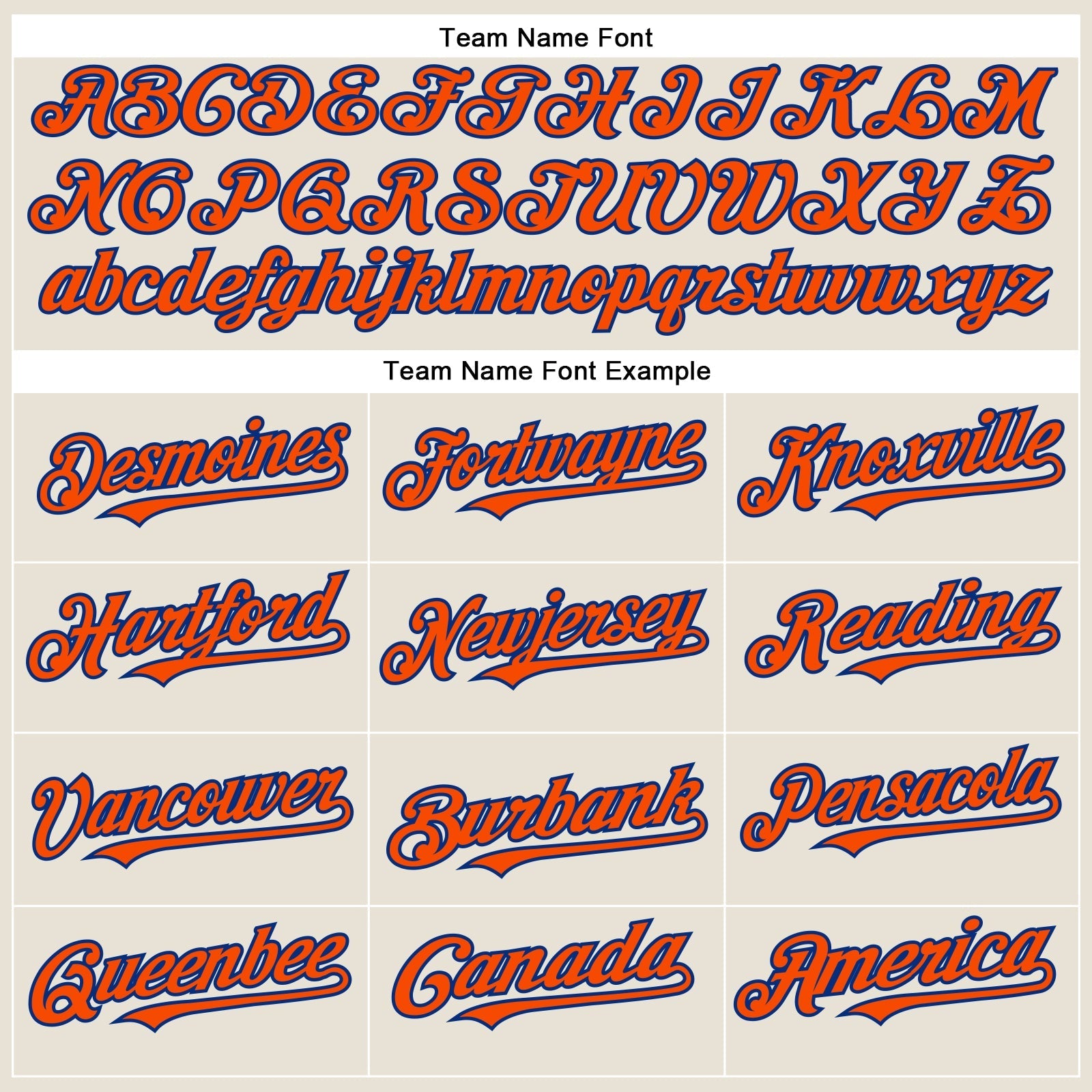 Custom Cream Orange-Royal Authentic Baseball Jersey baseball jersey product view 4