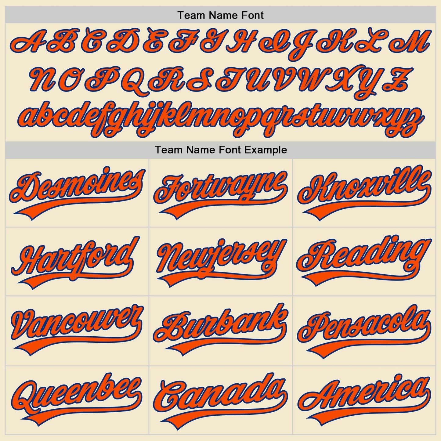 Custom Cream Orange-Royal Authentic Throwback Baseball Jersey baseball jersey product view 4