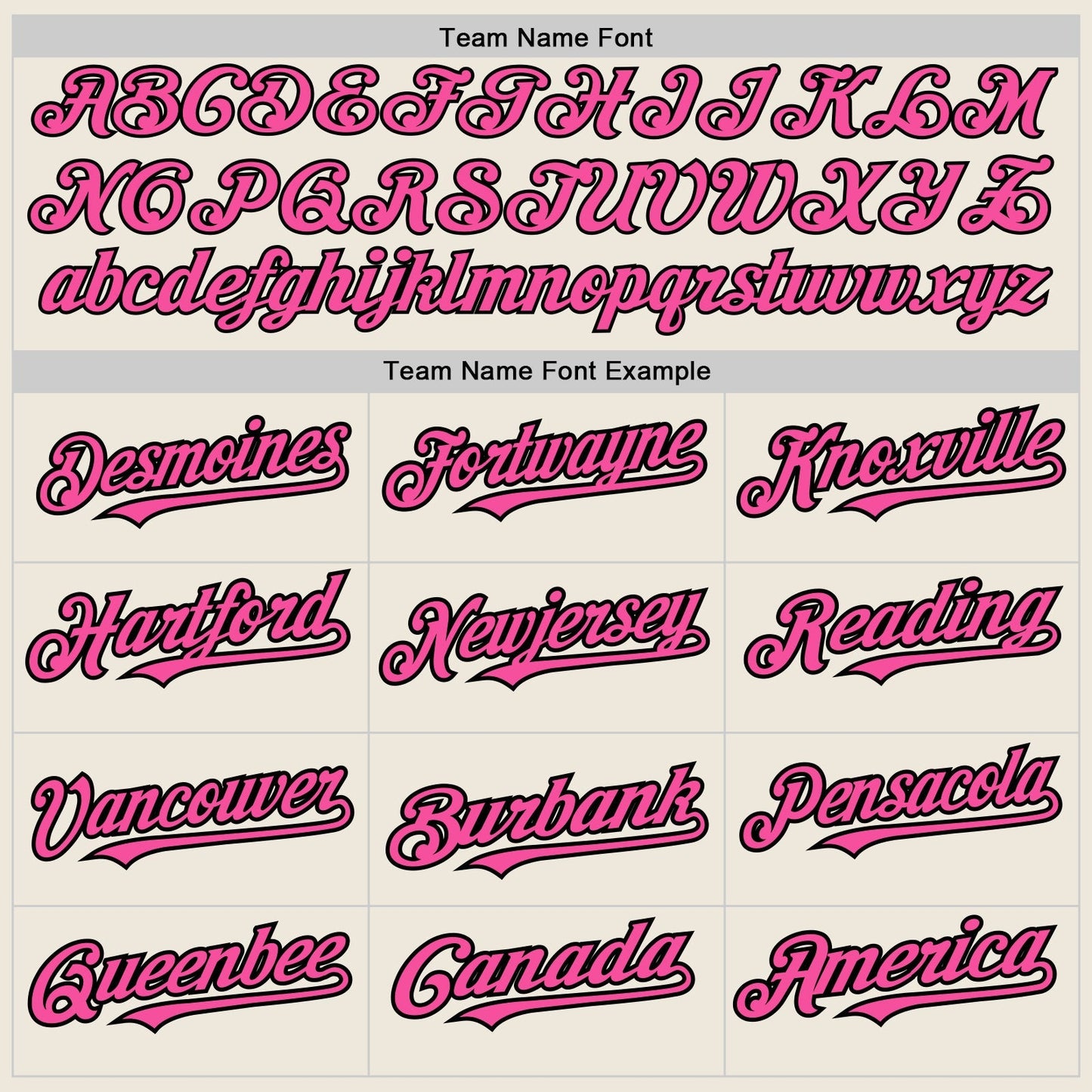 Custom Cream (Black Pink Pinstripe) Pink-Black Authentic Baseball Jersey baseball jersey product view 4