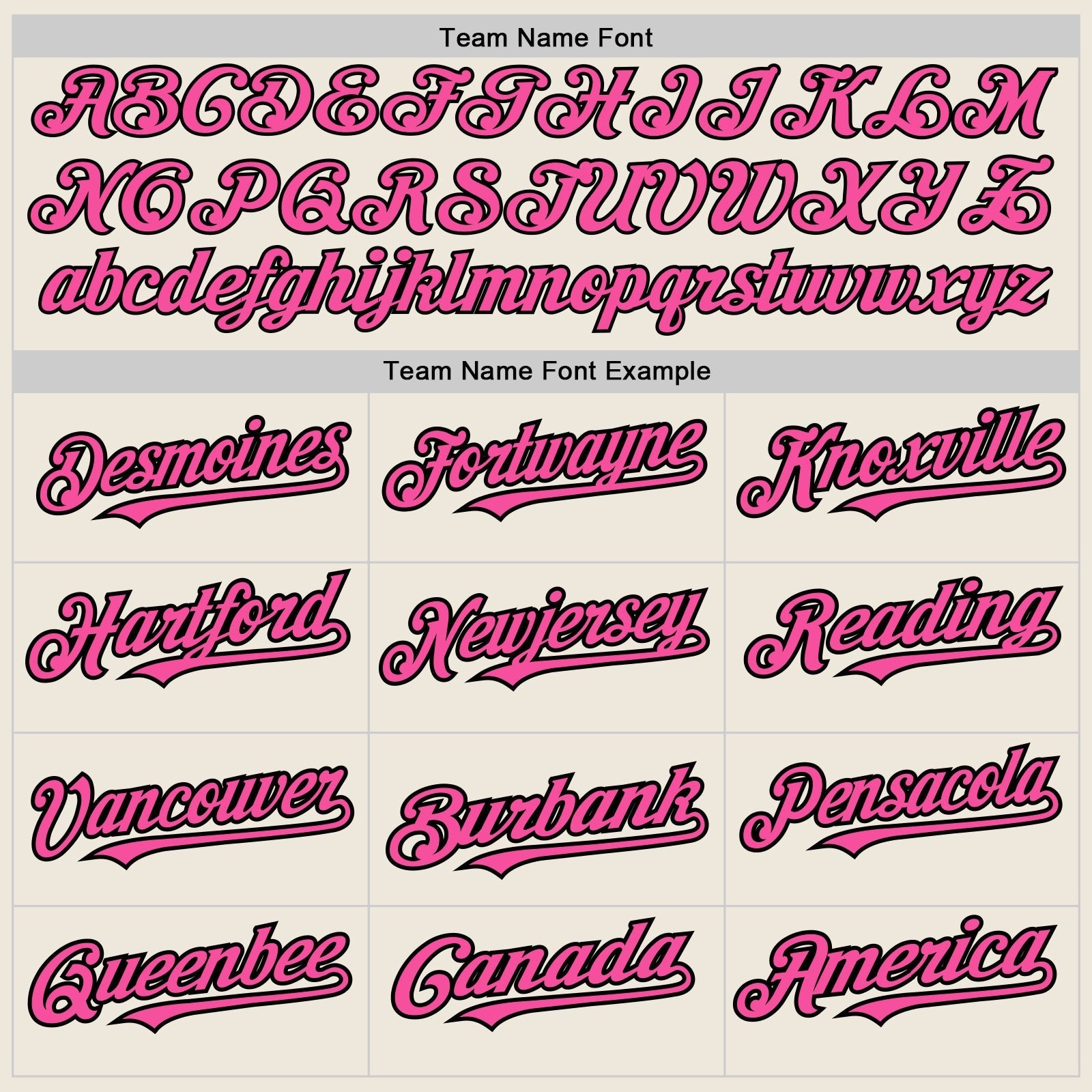 Custom Cream (Black Pink Pinstripe) Pink-Black Authentic Baseball Jersey baseball jersey product view 4